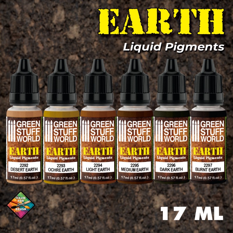 Liquid Pigments Set - Earth 2