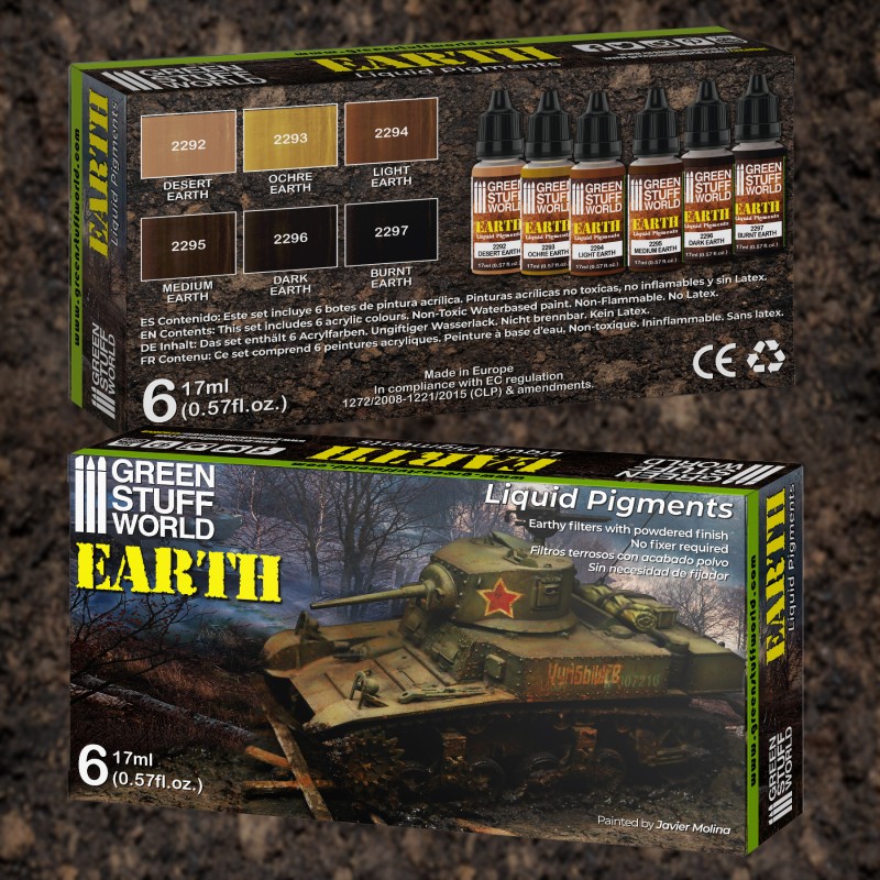 Liquid Pigments Set - Earth 3