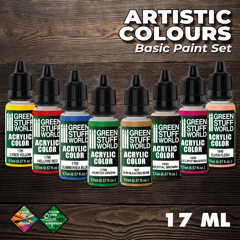 GSW Artistic Colours: Paint Set - Basic 2