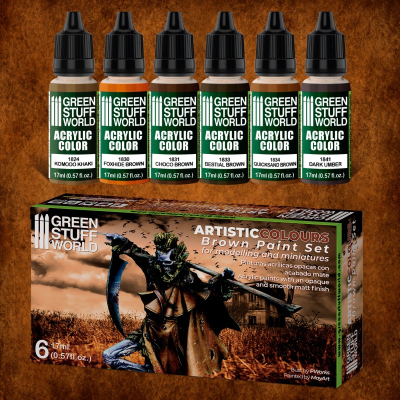 Paint Set - Brown 1