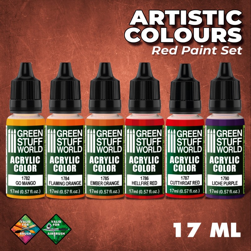 Paint Set - Red 2