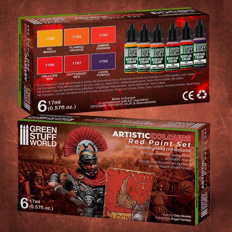 Paint Set - Red 3