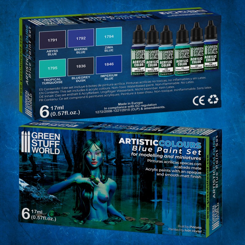Paint Set - Blue 3