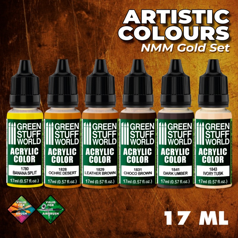 Paint Set - NMM Gold 2