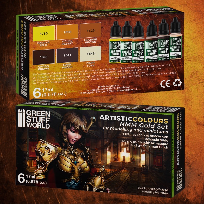 Paint Set - NMM Gold 3
