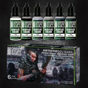 Paint Set - NMM Steel and Silver 1
