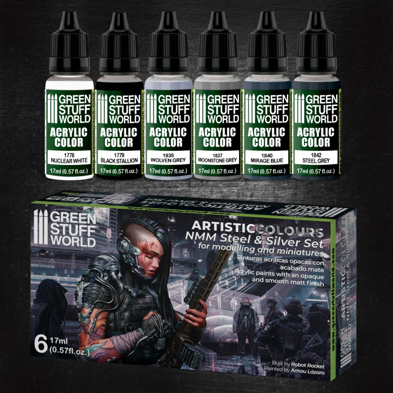 Paint Set - NMM Steel and Silver 1