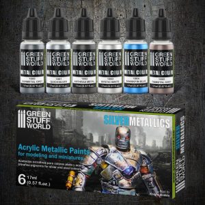 Metallic Paints Set - Silver 1