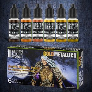 Metallic Paints Set - Gold 1