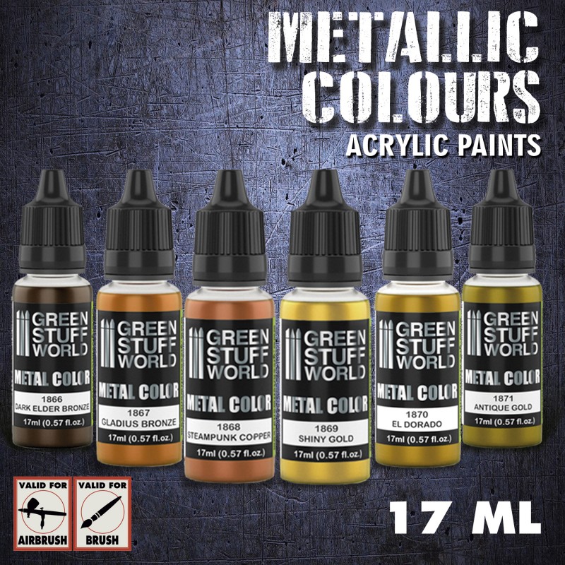Metallic Paints Set - Gold 2
