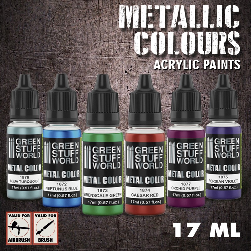 Metallic Paints Set - Colours 2