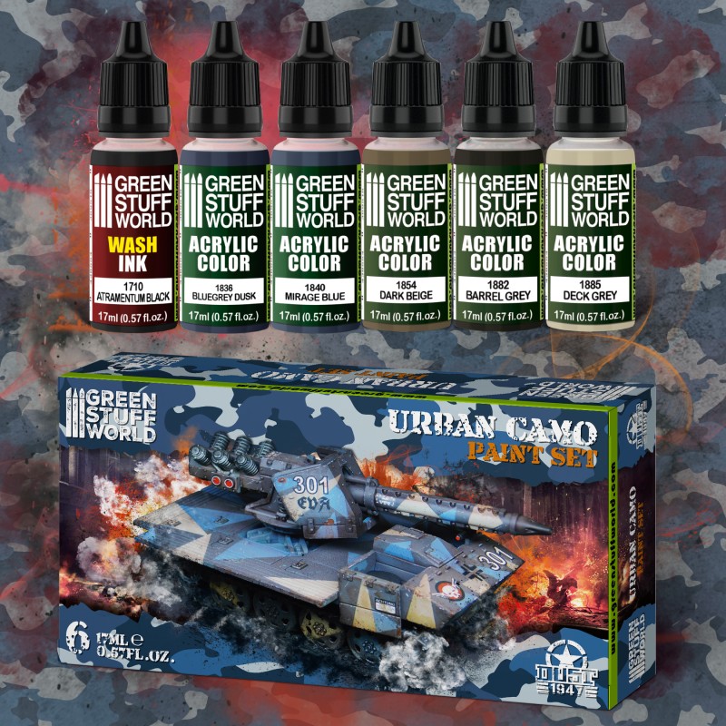 Paint Set - Urban Camo 1