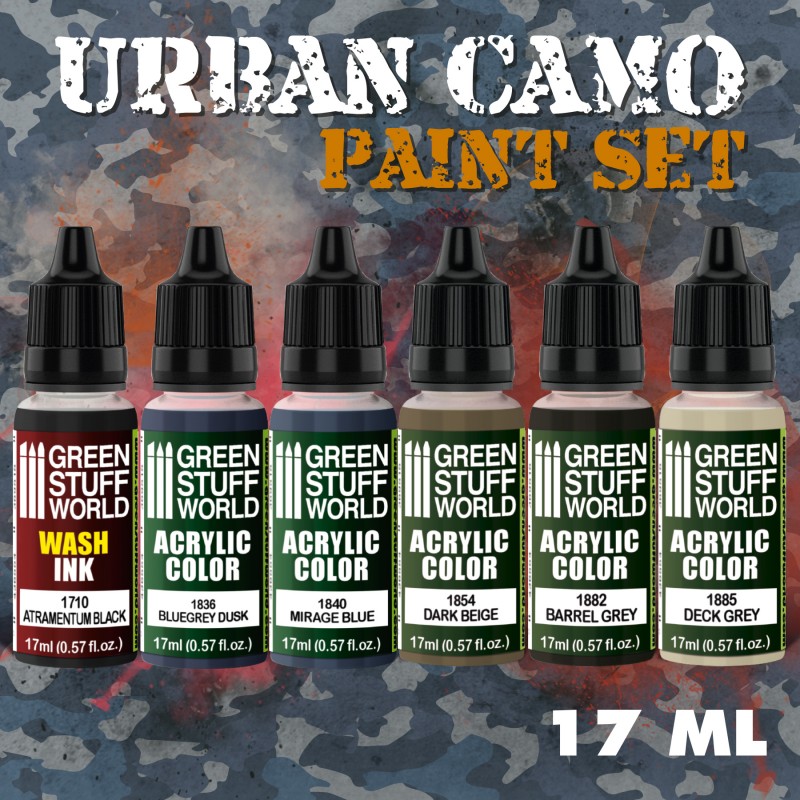 Paint Set - Urban Camo 2