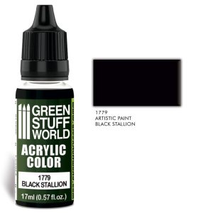 Acrylic Color BLACK STALLION 1