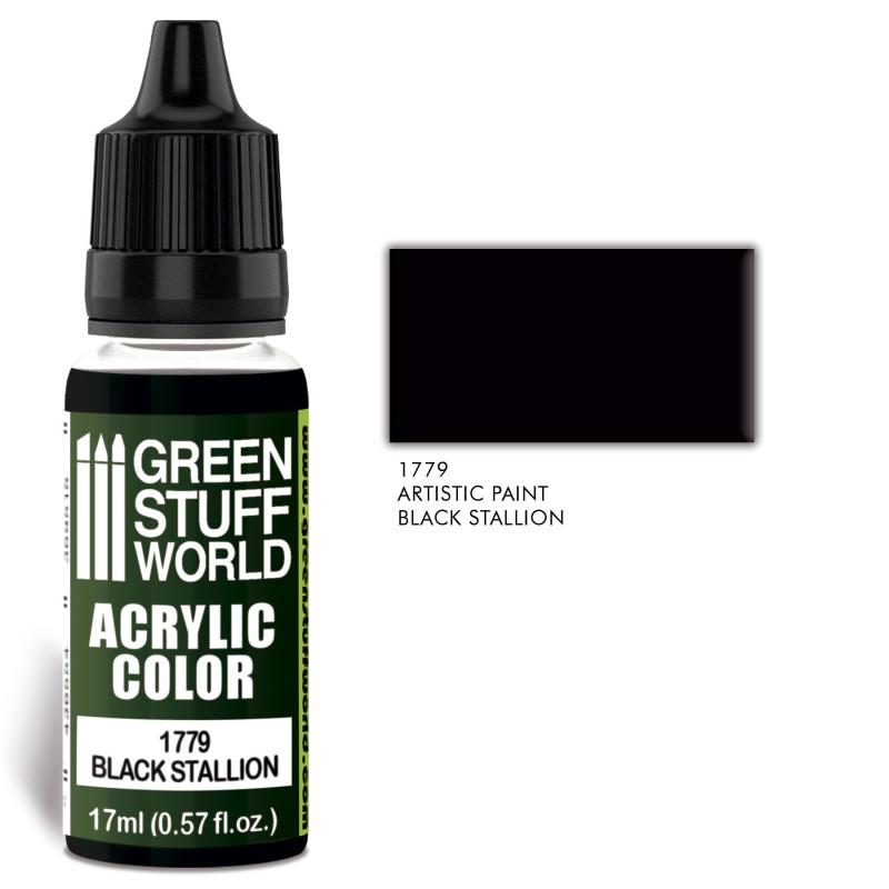 Acrylic Color BLACK STALLION 1