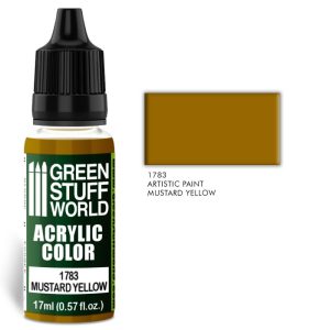 Acrylic Color MUSTARD YELLOW 1