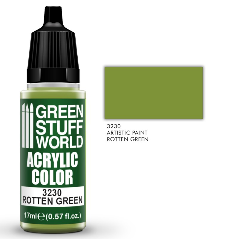 Acrylic Color ROTTEN GREEN 1