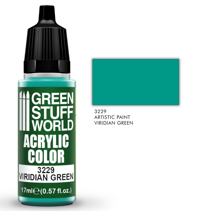 Acrylic Color VIRIDIAN GREEN 1