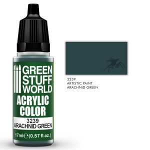 Acrylic Color ARACHNID GREEN 1