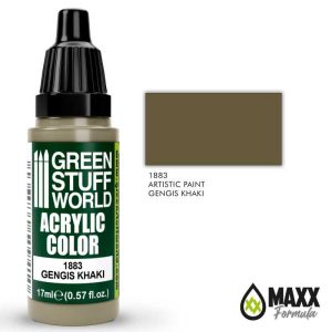 Acrylic Color: Genhis Khaki 1