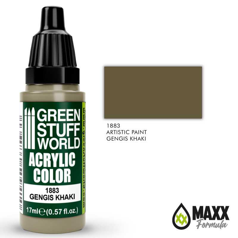 Acrylic Color: Genhis Khaki 1