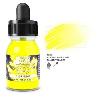 Fluor Acrylic Ink - Yellow 1