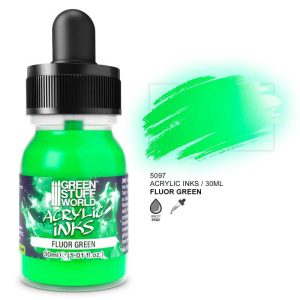 Fluor Acrylic Ink - Green 1