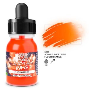 Fluor Acrylic Ink - Orange 1