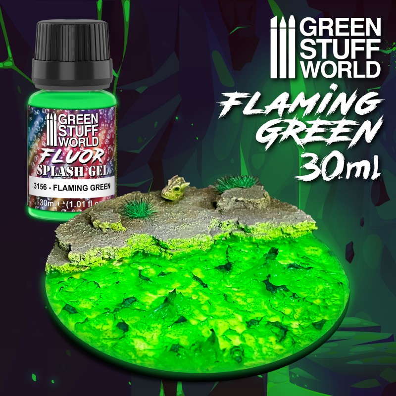 Splash Gel - Flaming Green 2
