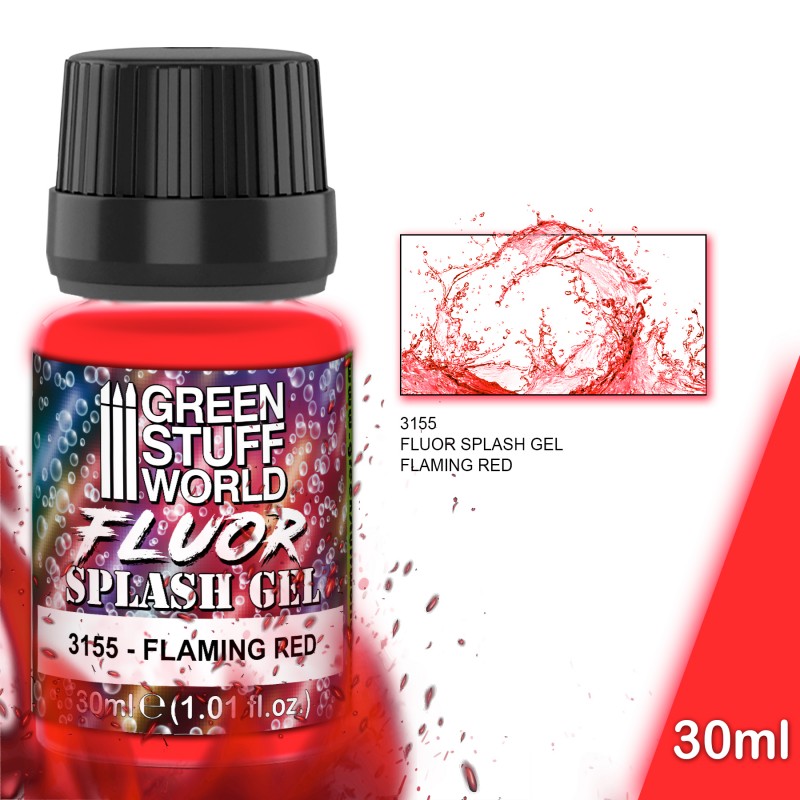 Splash Gel - Flaming Red 1