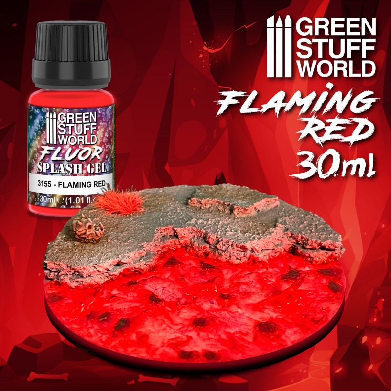 Splash Gel - Flaming Red 2