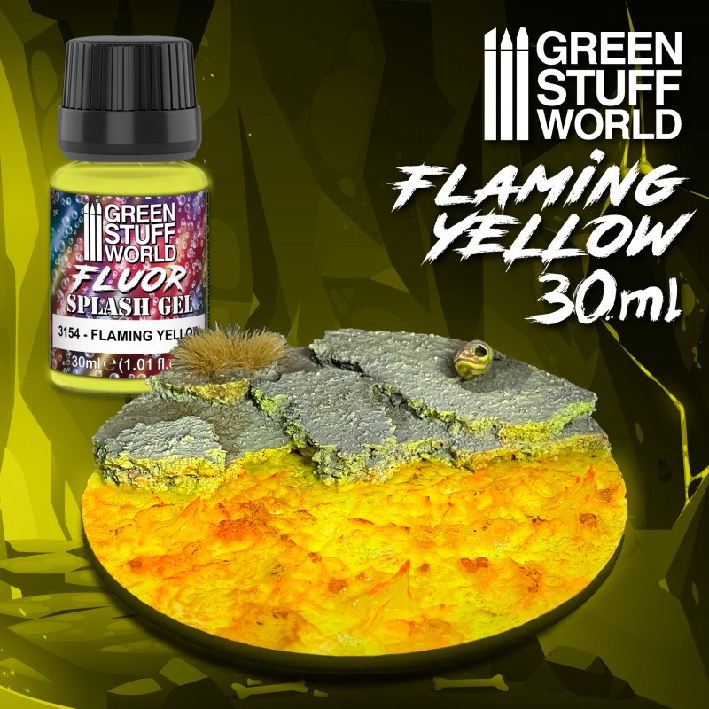 Splash Gel - Flaming Yellow 1