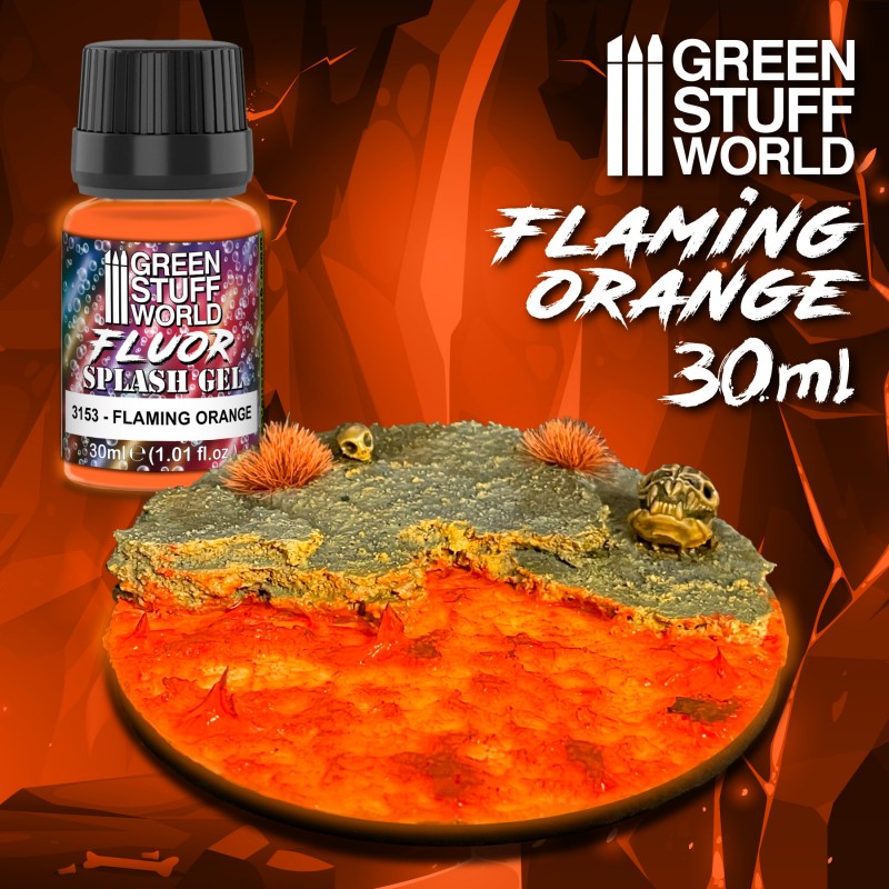 Splash Gel - Flaming Orange 2