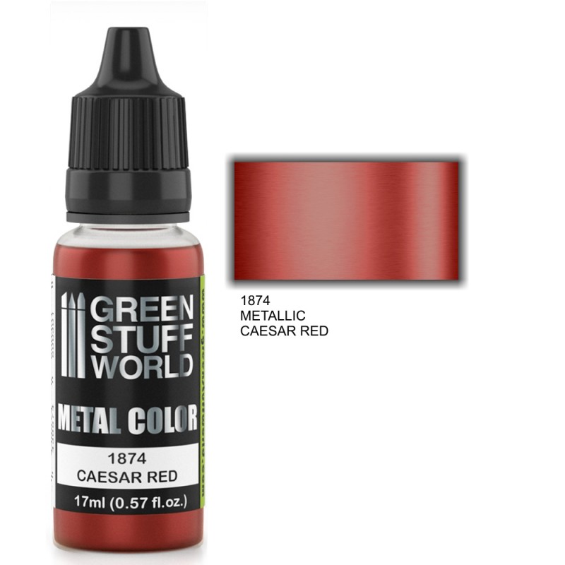 Metallic Paint CAESAR RED 1