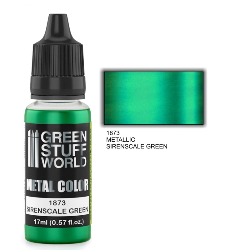 Metallic Paint SIRENSCALE GREEN 1