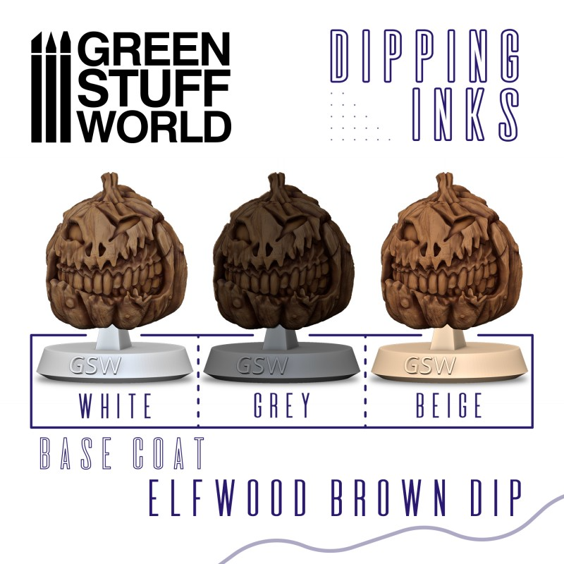 Dipping Ink 60ml - Elfwood Brown Dip 2
