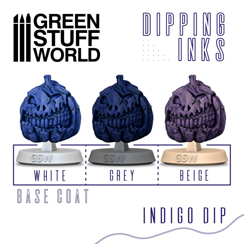 Dipping Ink 60ml - Indigo Blue Dip 2