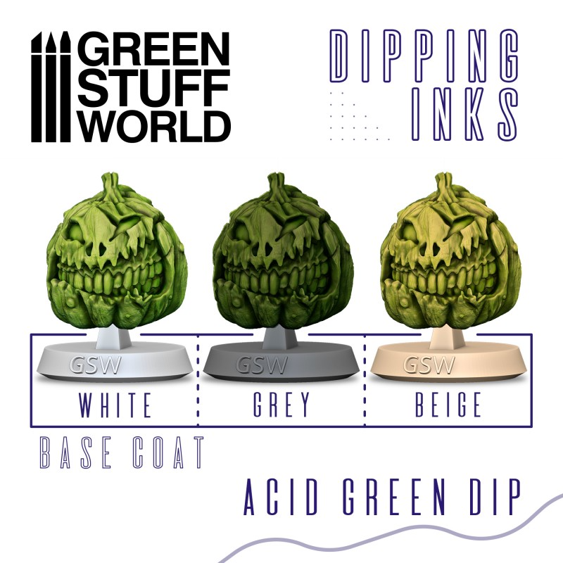 Dipping Ink 60ml - Acid Green Dip 2