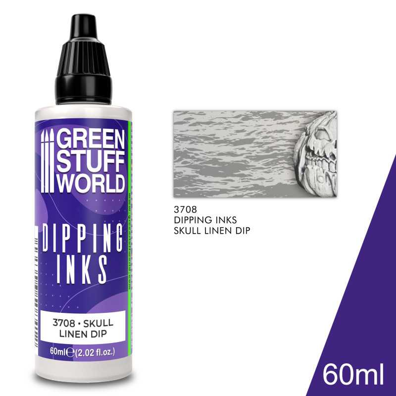 Dipping Ink 60ml: Skull Linen Dip 1