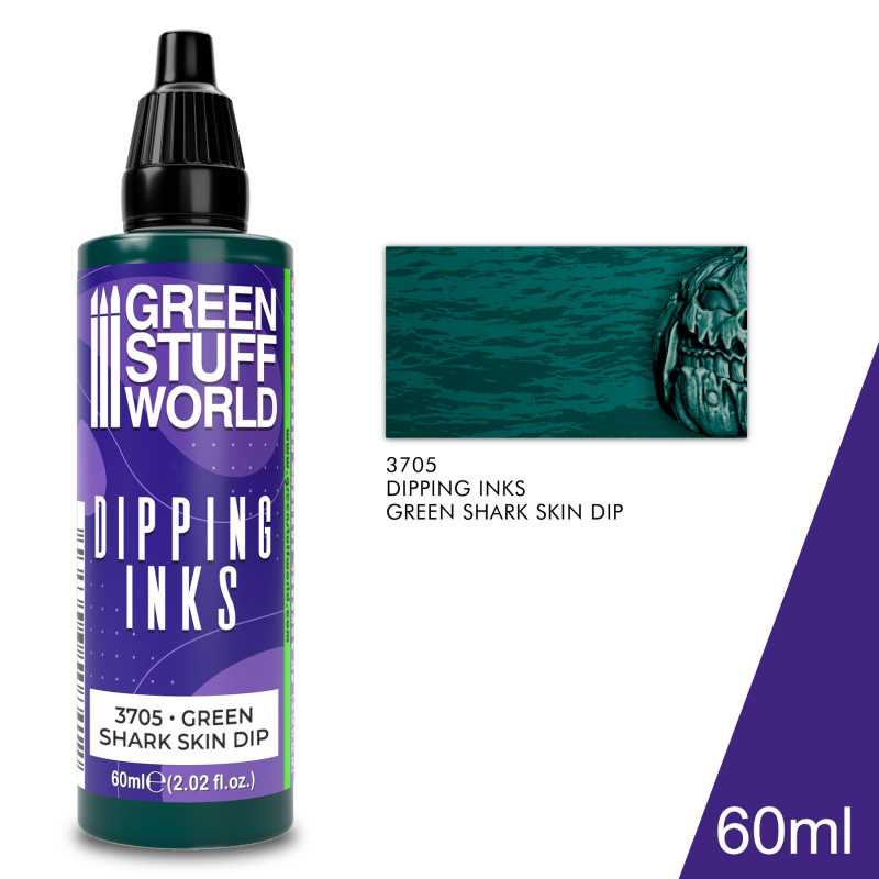 Dipping Ink 60 ml: Green Shark Skin Dip 1