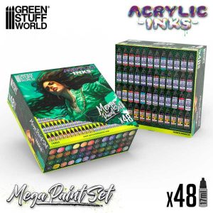 Acrylic Dipping Ink Mega Paint Set 1