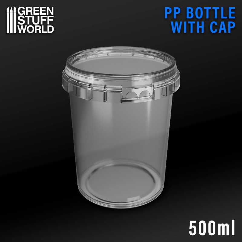 500ml PP bottle with Cap 1