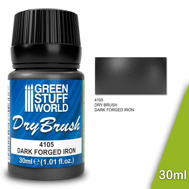 Metallic Dry Brush - DARK FORGED IRON 30 ml 1