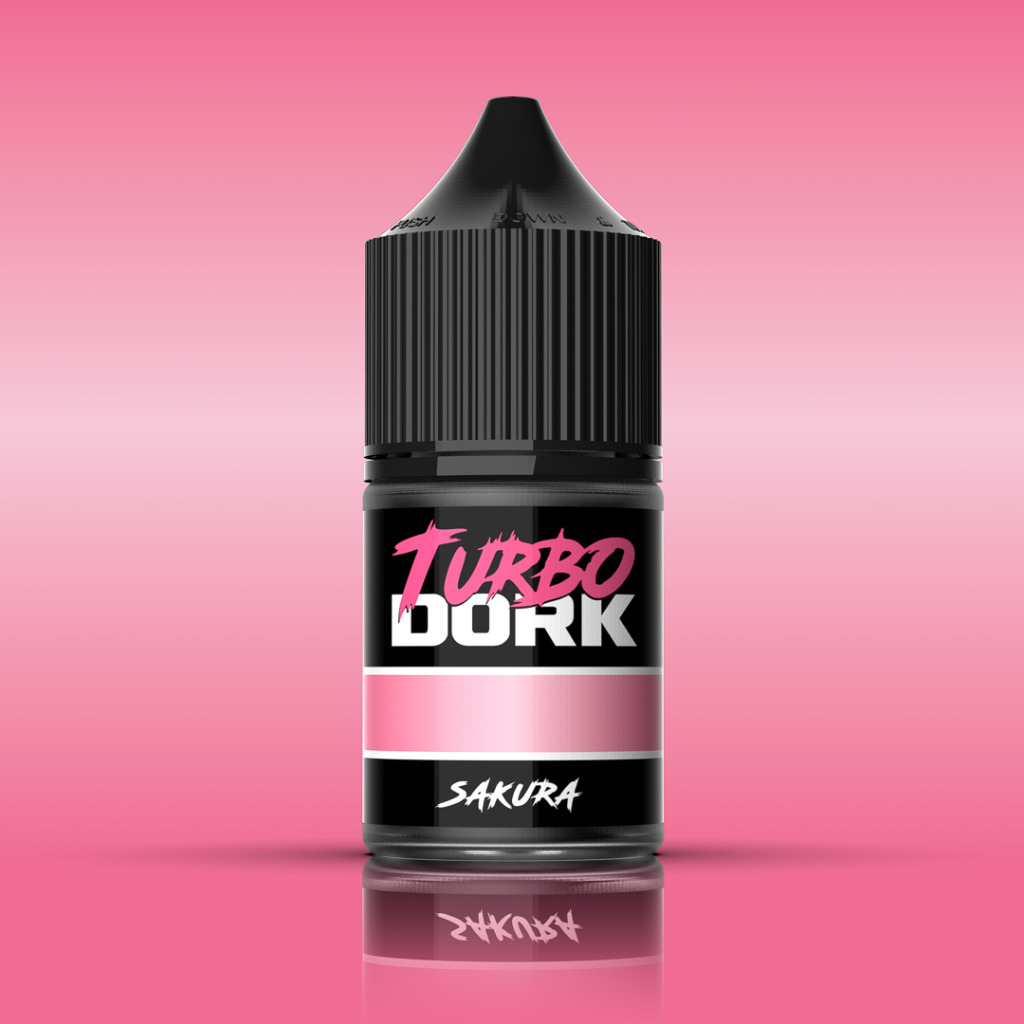 Turbo Dork: Sakura Metallic Acrylic Paint 22ml Bottle 1