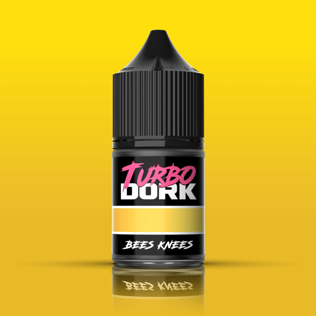 Turbo Dork: Bees Knees Metallic Acrylic Paint 22ml Bottle 1