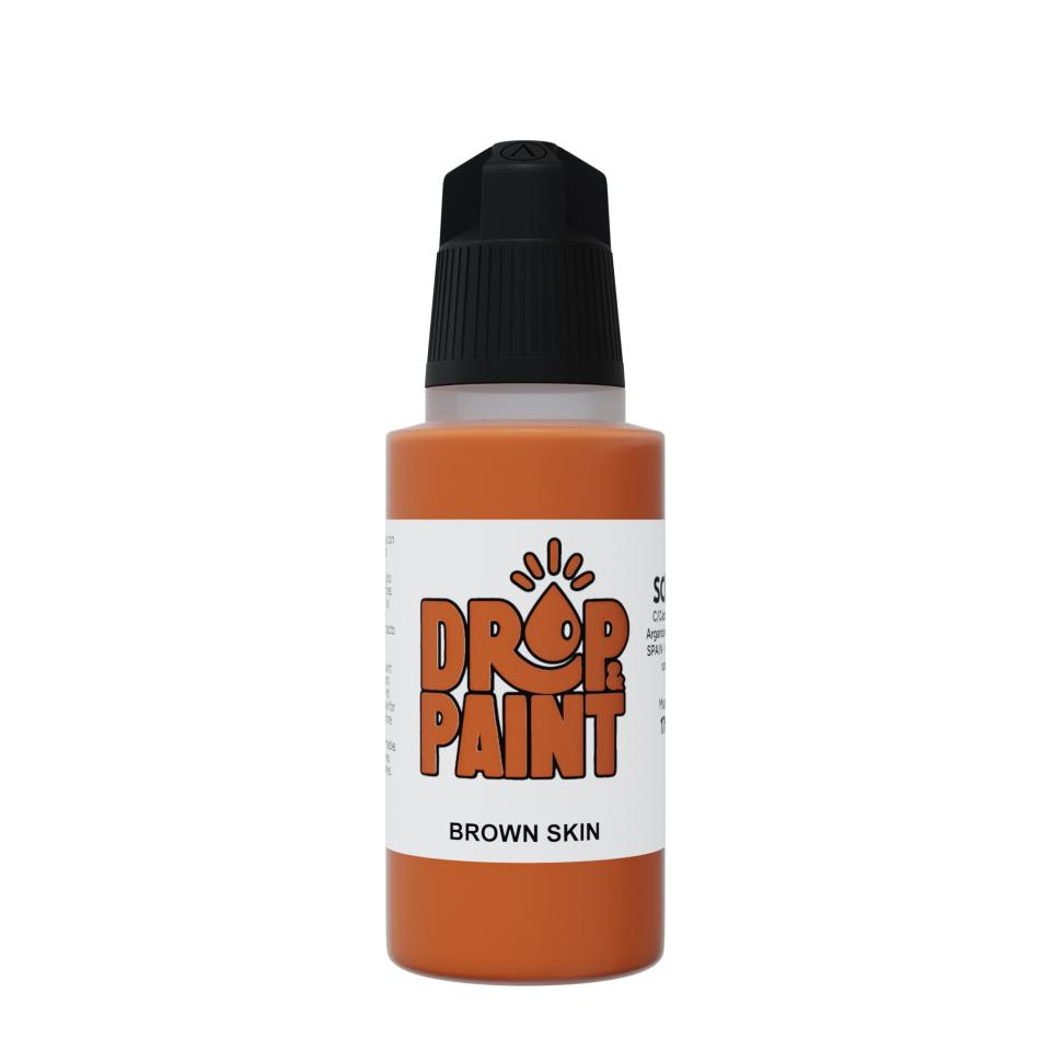 Drop & Paint: Brown Skin 1