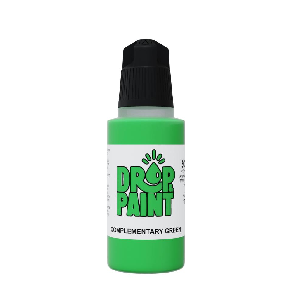 Drop & Paint: Complementary Green 1
