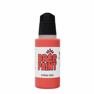 Drop & Paint: Coral Red 1