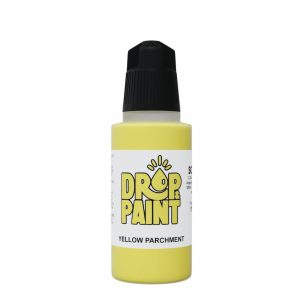 Drop & Paint: Yellow Parchment 1