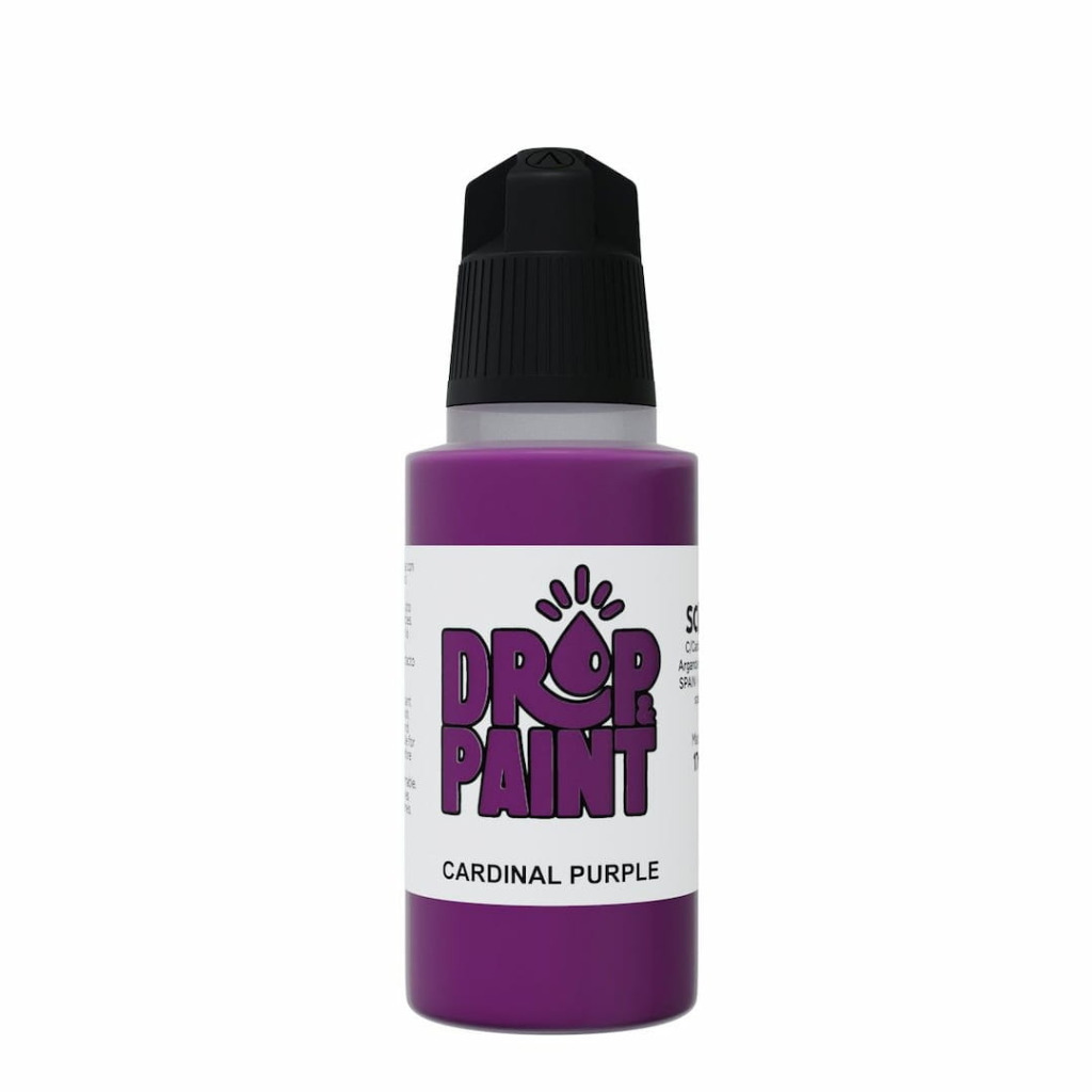 Drop & Paint: Cardinal Purple 1